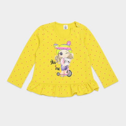 Maglietta maniche lunghe - Bambina - 84 - 89 | 18 mesi
