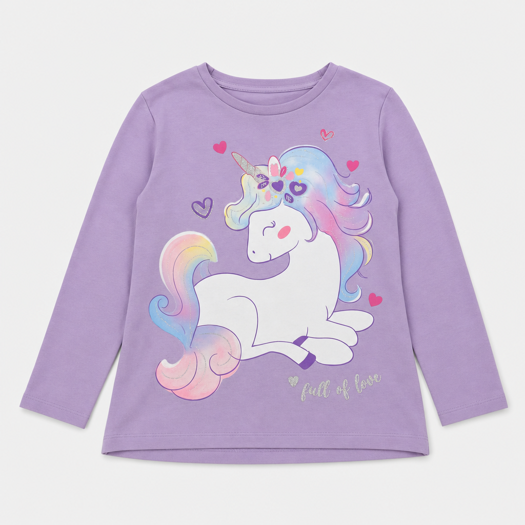 Maglietta maniche lunghe - Bambina - 114 - 119 | 6 anni