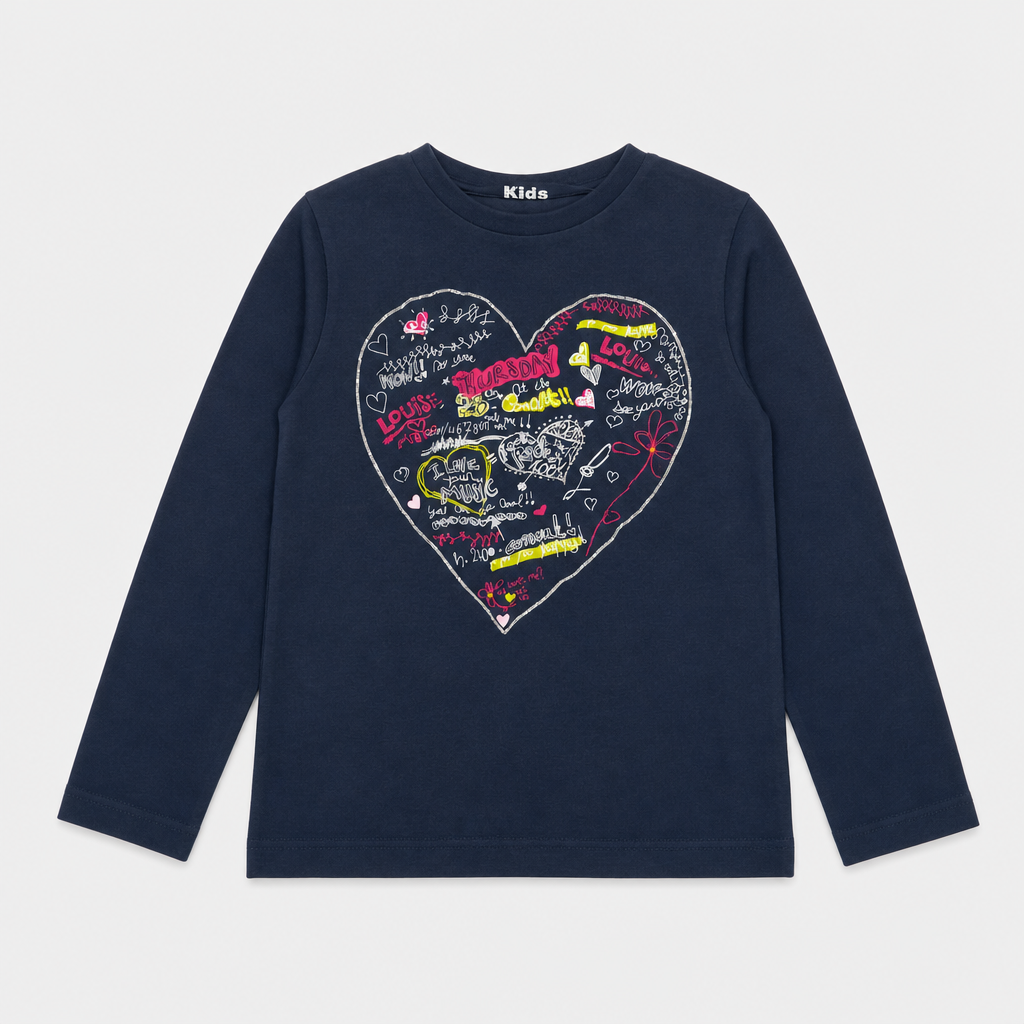 Maglietta maniche lunghe - Bambina - 114 - 119 | 6 anni