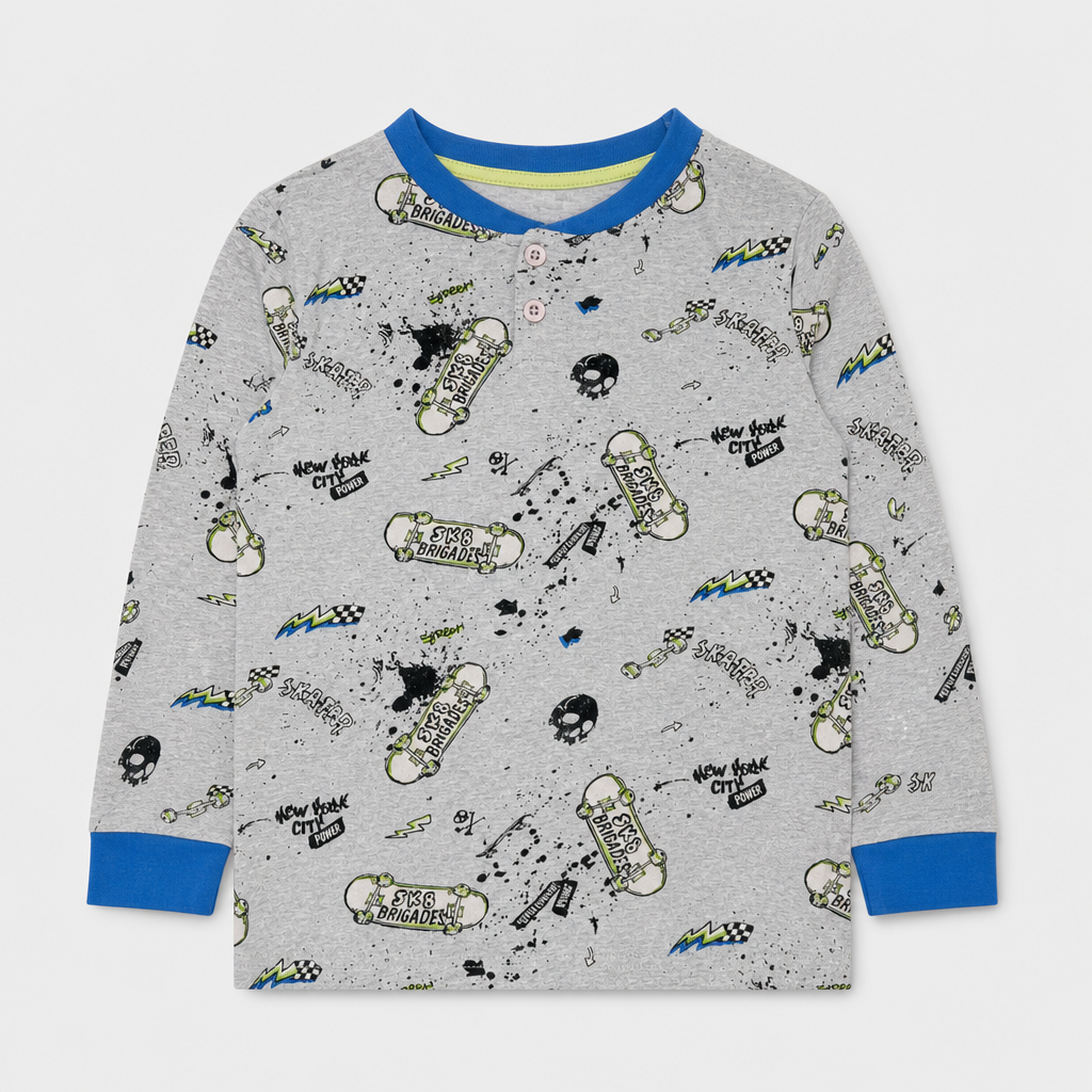 Maglietta maniche lunghe - Bambino - 114 - 119 | 6 anni