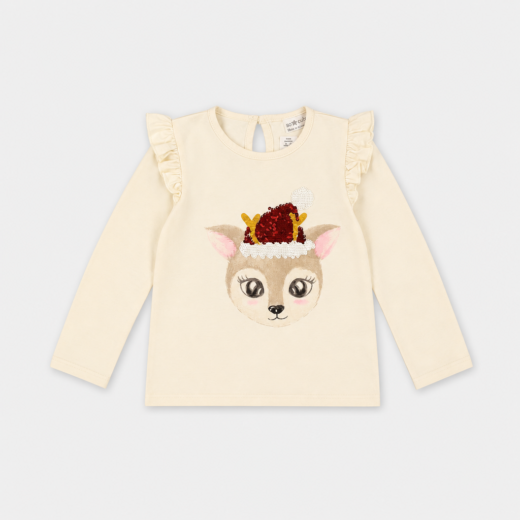 Maglietta maniche lunghe - Bambina - 96 - 101 | 3 anni