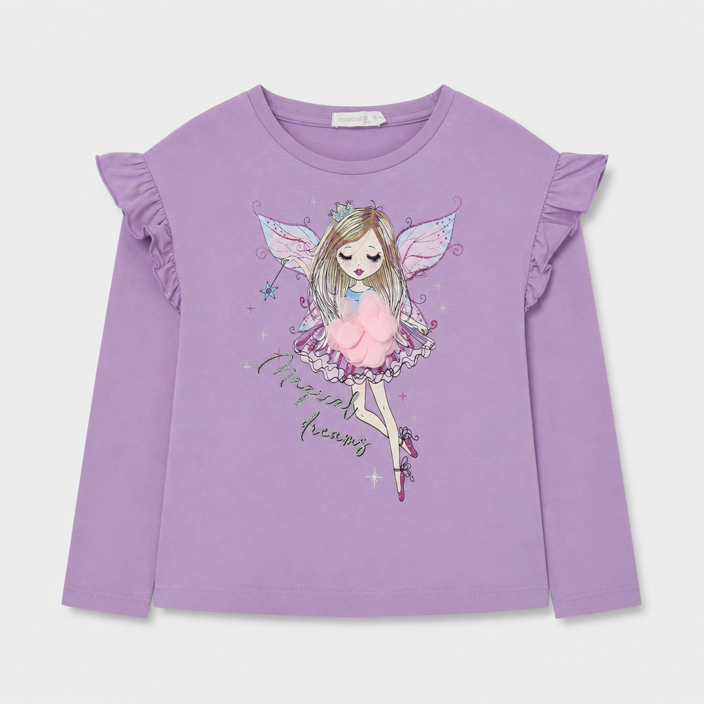 Maglietta maniche lunghe - Bambina - 126 - 131 | 8 anni