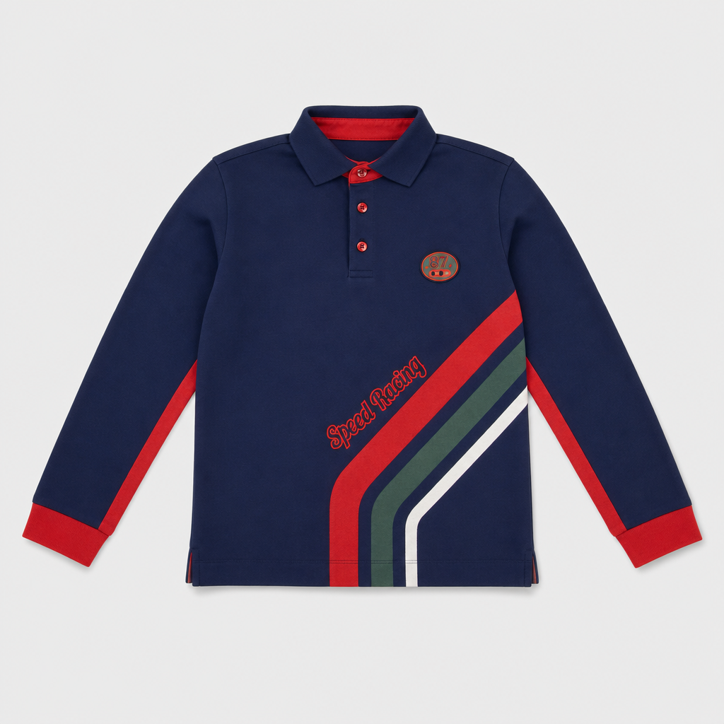 Polo maniche lunghe - Bambino - 102 - 107 | 4 anni