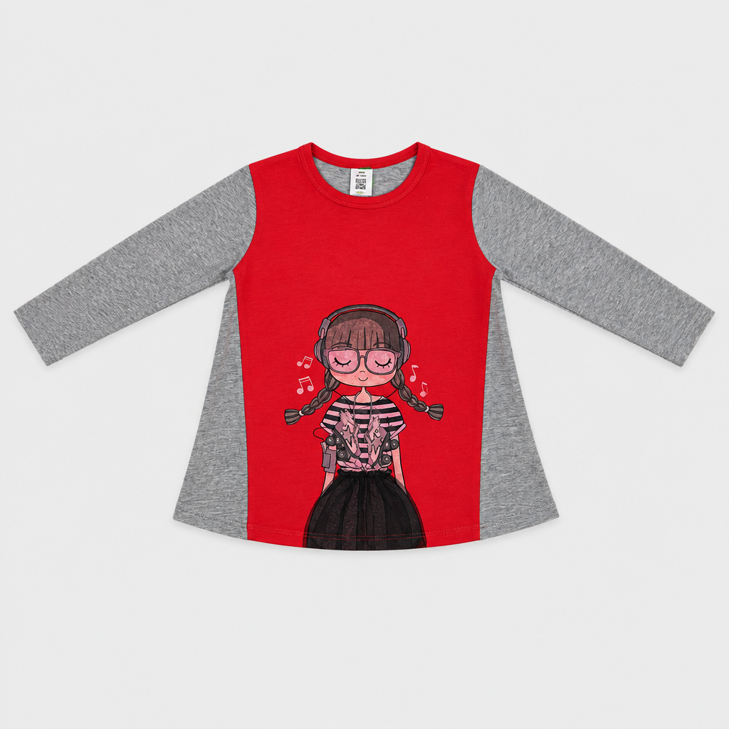 Maglietta maniche lunghe - Bambina - 96 - 101 | 3 anni