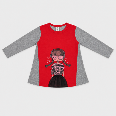 Maglietta maniche lunghe - Bambina - 96 - 101 | 3 anni
