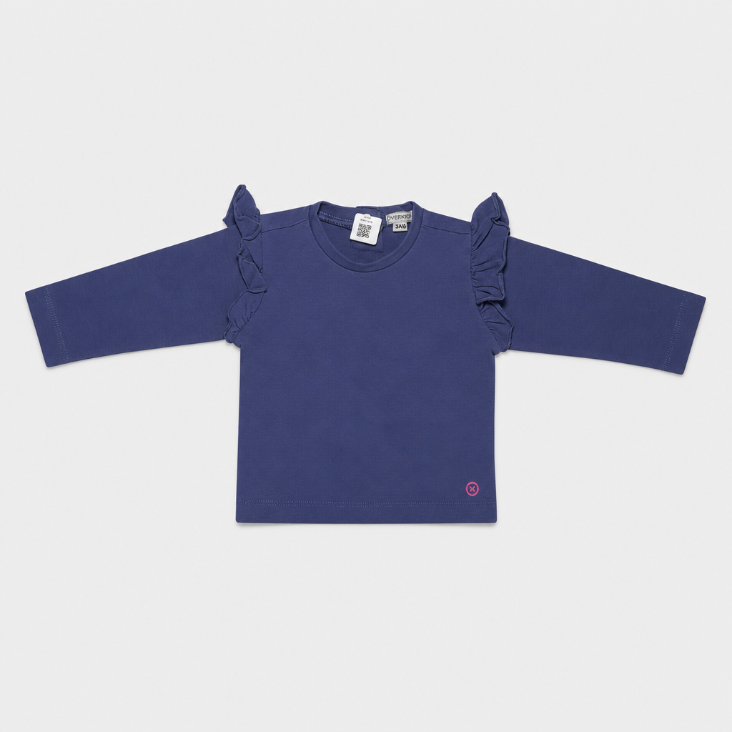 Maglietta maniche lunghe - Bambina - 60 - 65 | 3 mesi