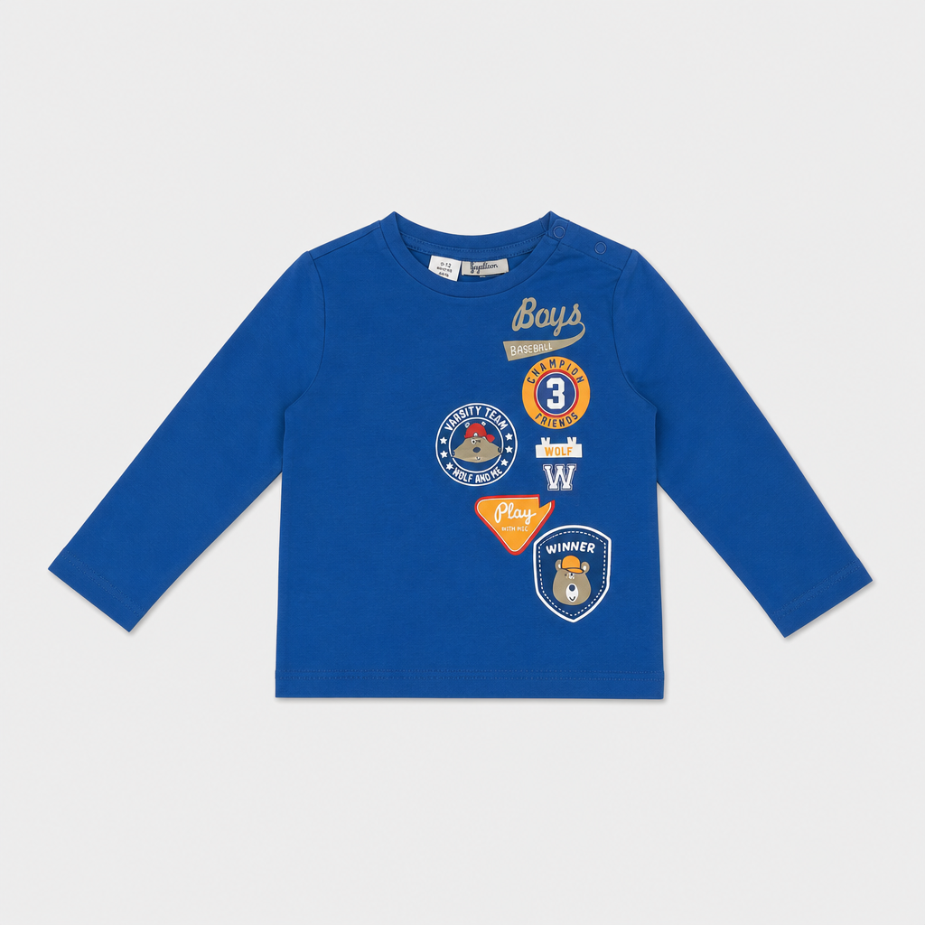 Maglietta maniche lunghe - Bambino - 78 - 83 | 1 anno