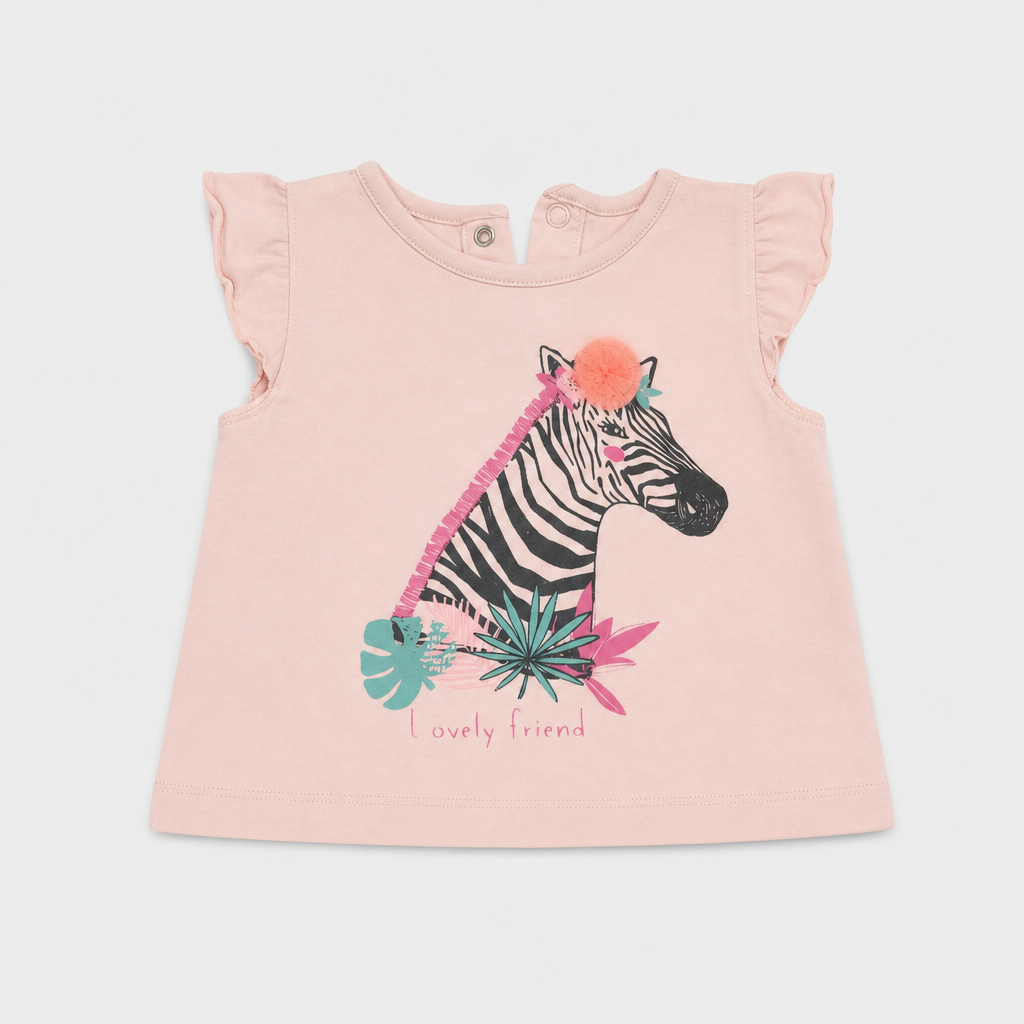 Maglietta maniche corte - Bambina - 66 - 71 | 6 mesi