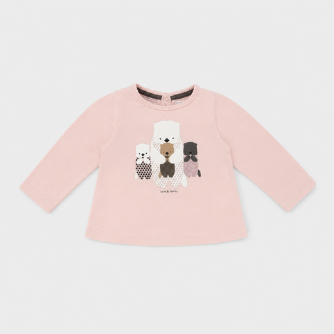 Maglietta maniche lunghe - Bambina - 66 - 71 | 6 mesi