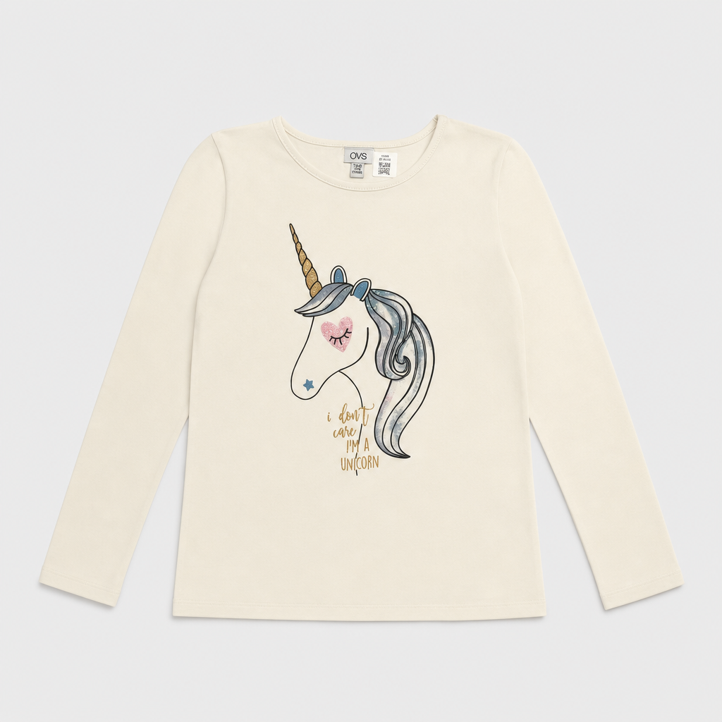 Maglietta maniche lunghe - Bambina - 120 - 125 | 7 anni