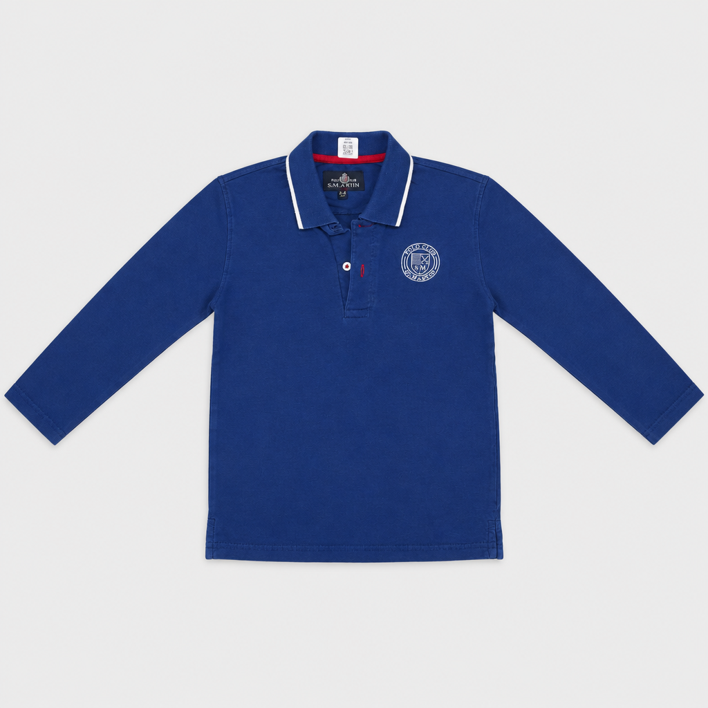 Polo maniche lunghe - Bambino - 120 - 125 | 7 anni
