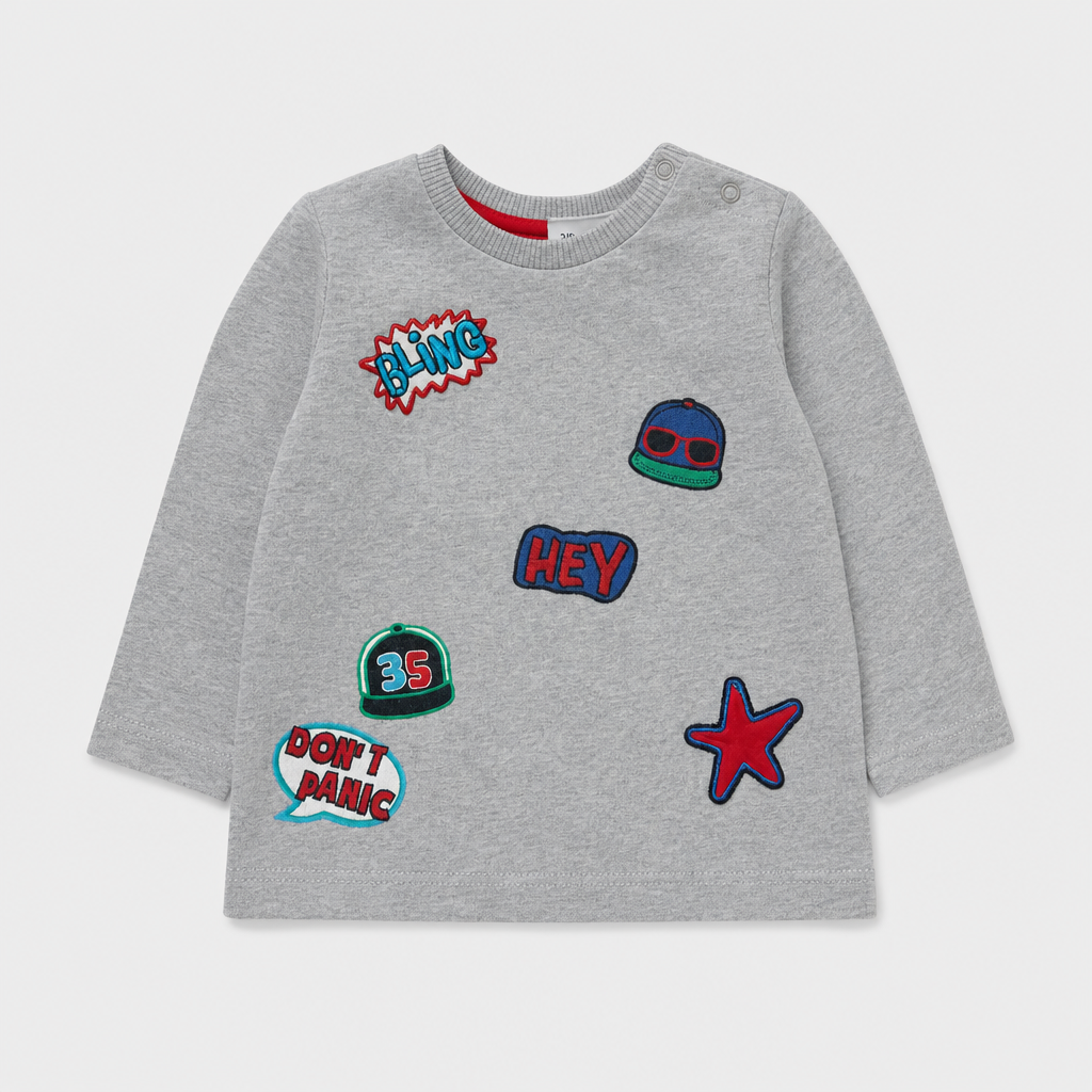 Maglietta maniche lunghe - Bambino - 60 - 65 | 3 mesi
