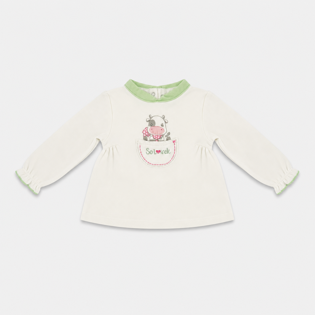 Maglietta maniche lunghe - Bambina - 60 - 65 | 3 mesi