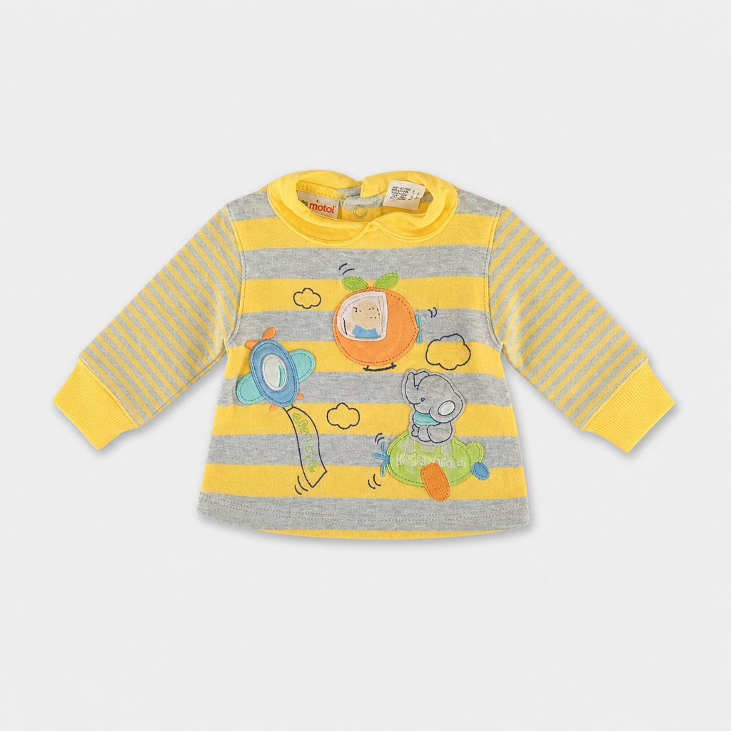 Maglietta maniche lunghe - Bambino - 50 - 59 < 3 mesi