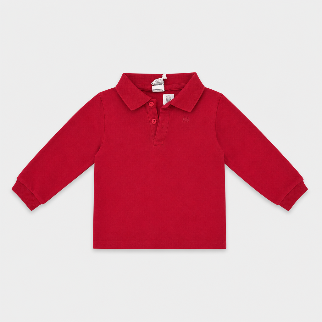 Polo maniche lunghe - Bambino - 84 - 89 | 18 mesi