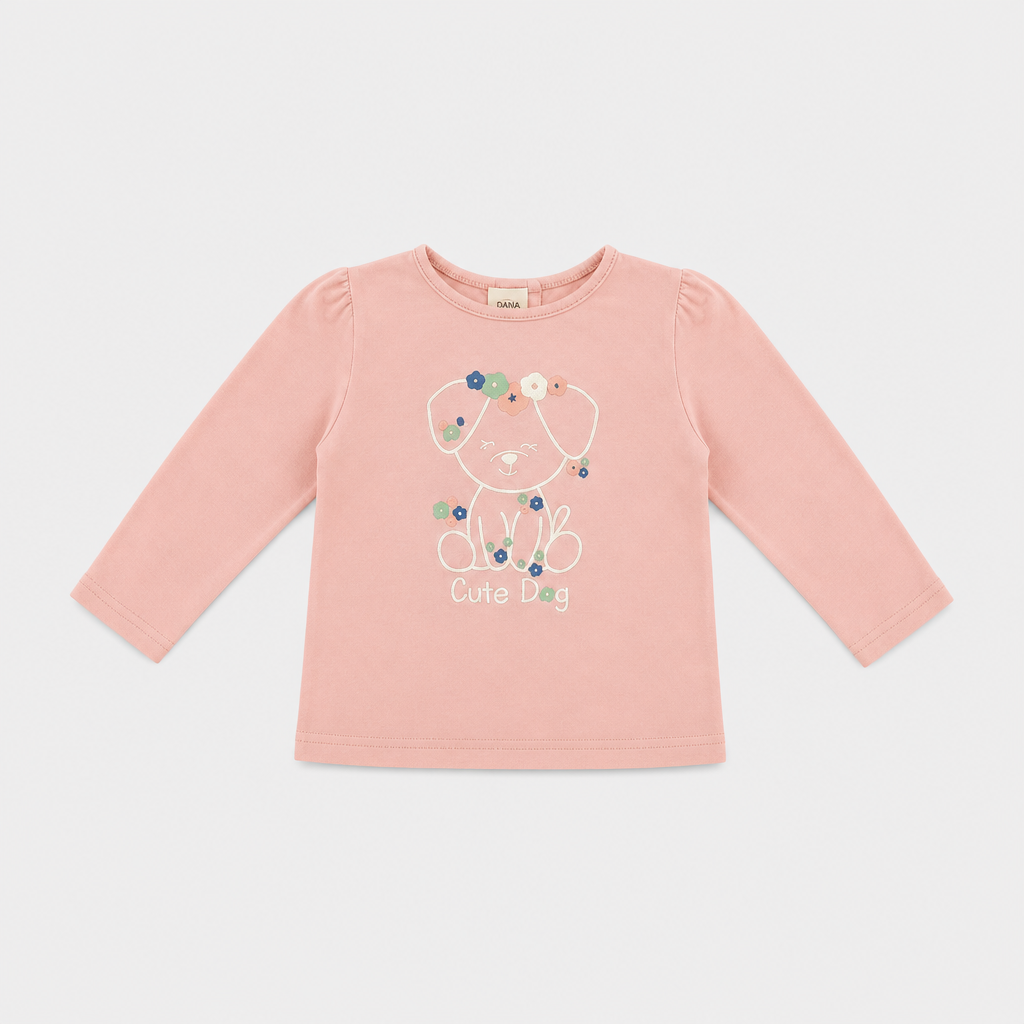Maglietta maniche lunghe - Bambina - 72 - 77 | 9 mesi
