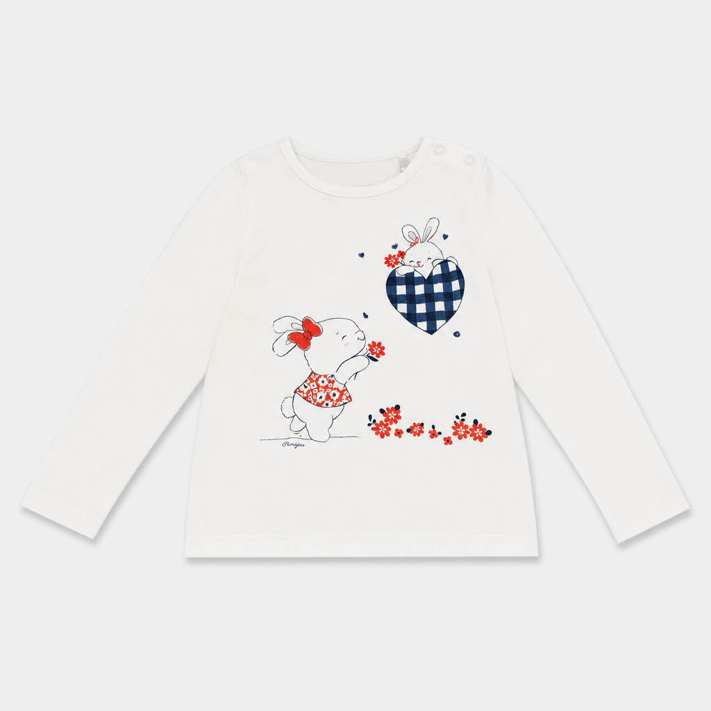 Maglietta maniche lunghe - Bambina - 72 - 77 | 9 mesi