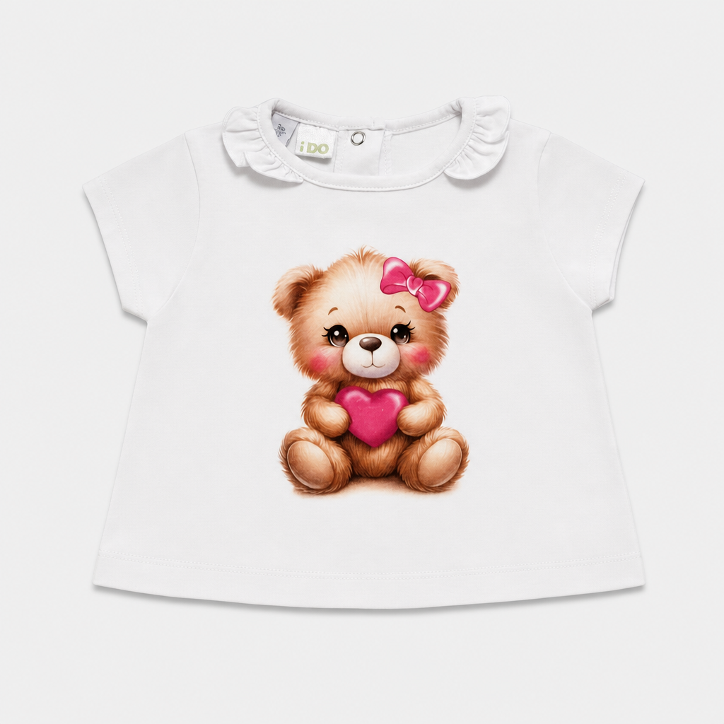Maglietta maniche corte - Bambina - 60 - 65 | 3 mesi