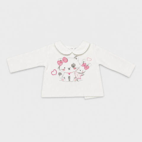 Maglietta maniche lunghe - Bambina - 60 - 65 | 3 mesi