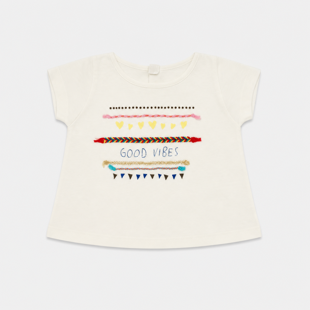 Maglietta maniche corte - Bambina - 60 - 65 | 3 mesi