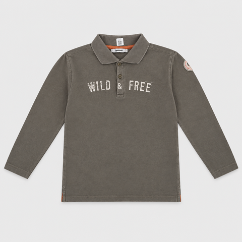 Polo maniche lunghe - Bambino - 138 - 143 | 10 anni