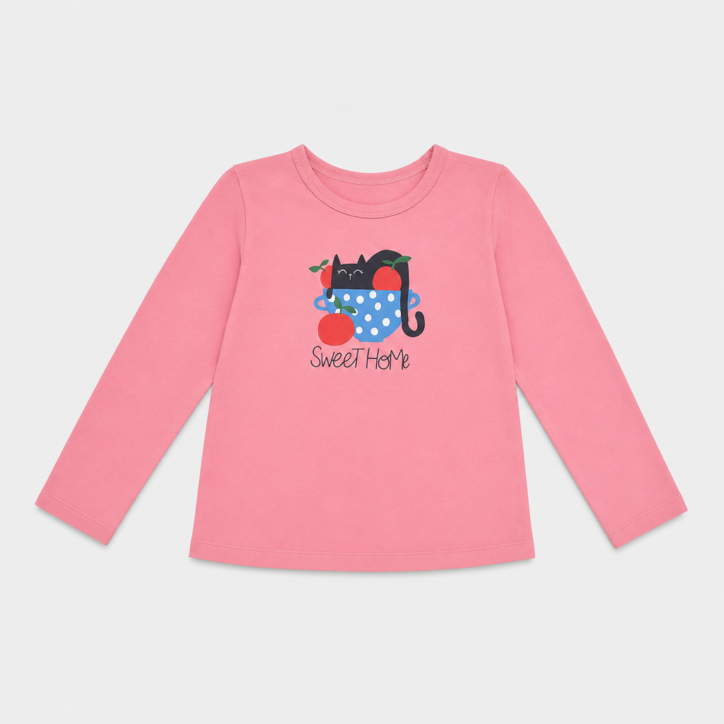 Maglietta maniche lunghe - Bambina - 78 - 83 | 1 anno