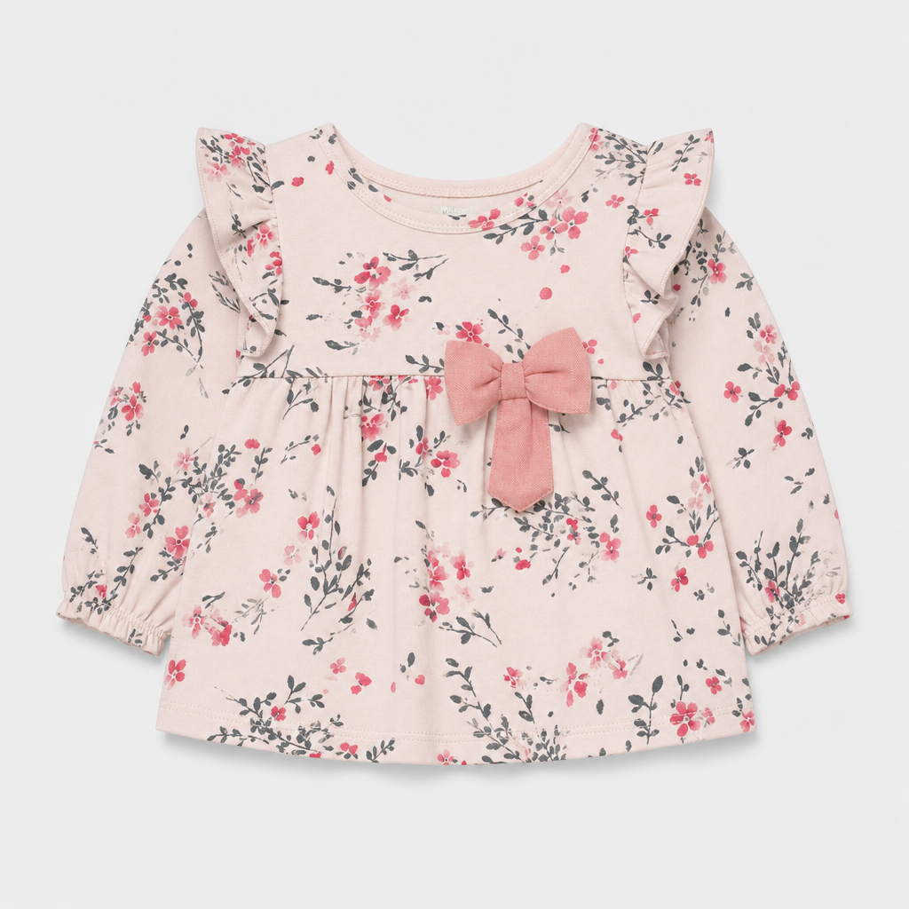 Maglietta maniche lunghe - Bambina - 60 - 65 | 3 mesi