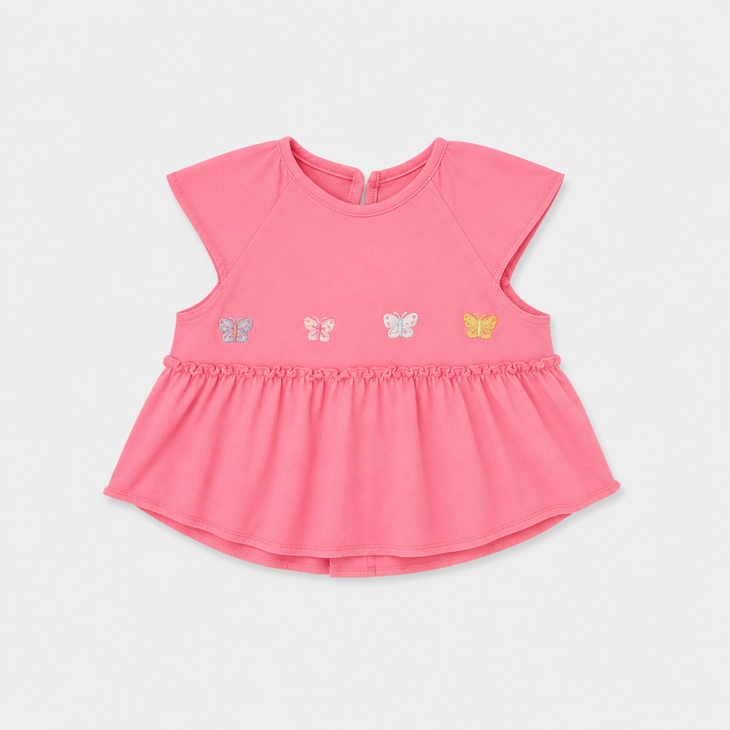 Maglietta maniche corte - Bambina - 60 - 65 | 3 mesi