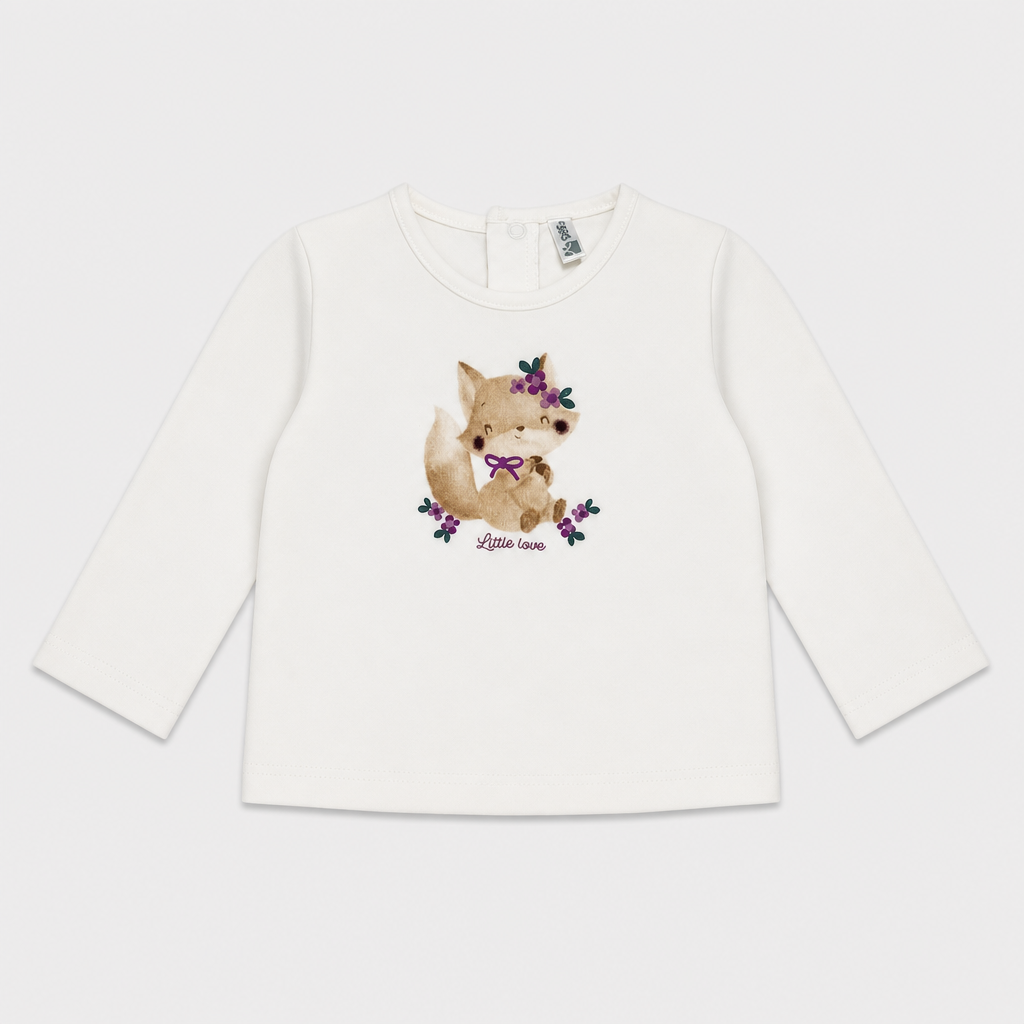 Maglietta maniche lunghe - Bambina - 60 - 65 | 3 mesi
