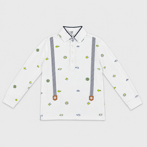 Polo maniche lunghe - Bambino - 96 - 101 | 3 anni
