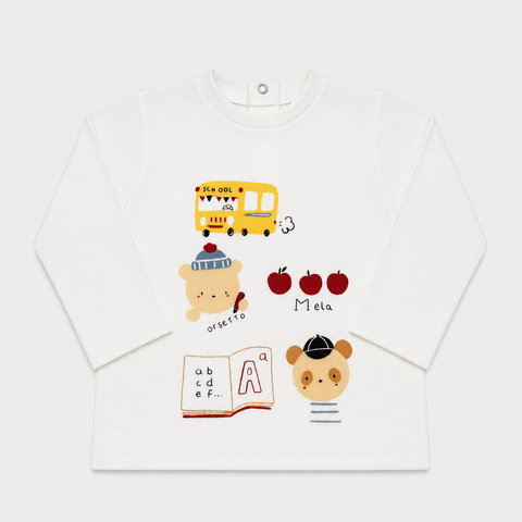 Maglietta maniche lunghe - Bambino - 60 - 65 | 3 mesi