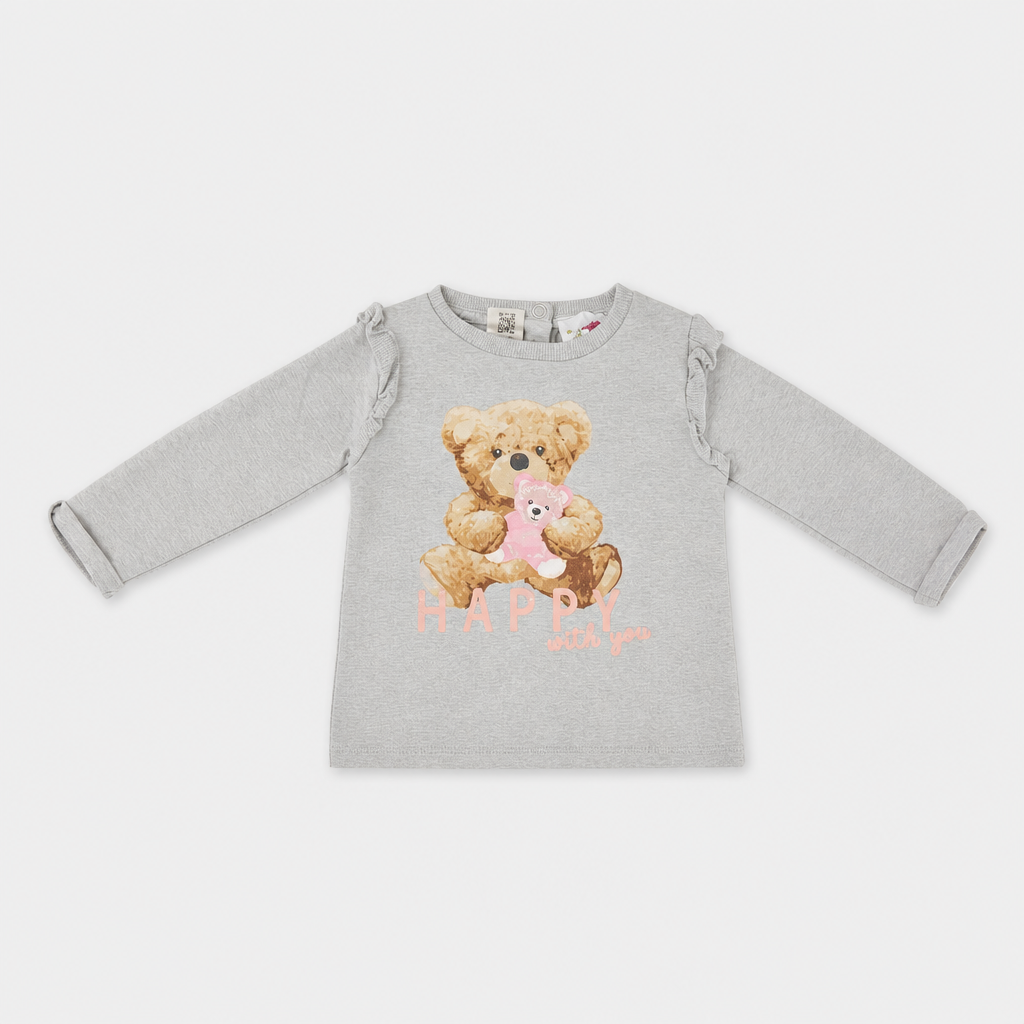 Maglietta maniche lunghe - Bambina - 72 - 77 | 9 mesi