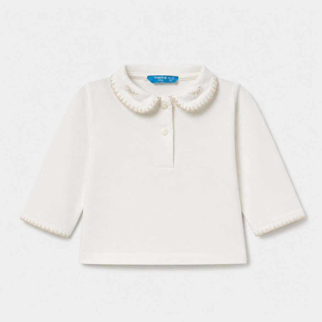Polo maniche lunghe - Bambina - 60 - 65 | 3 mesi
