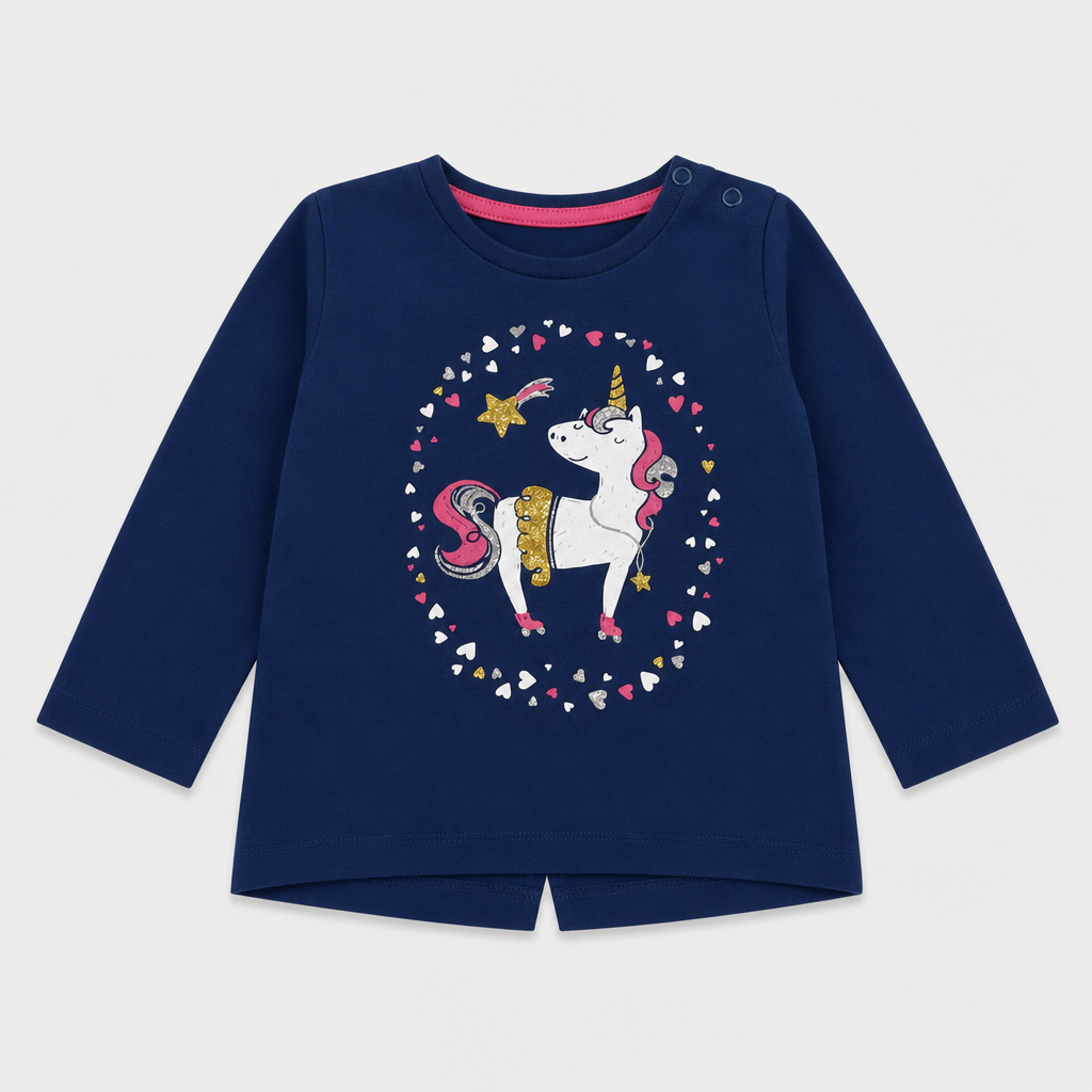 Maglietta maniche lunghe - Bambina - 60 - 65 | 3 mesi