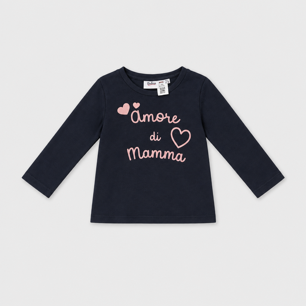 Maglietta maniche lunghe - Bambina - 72 - 77 | 9 mesi