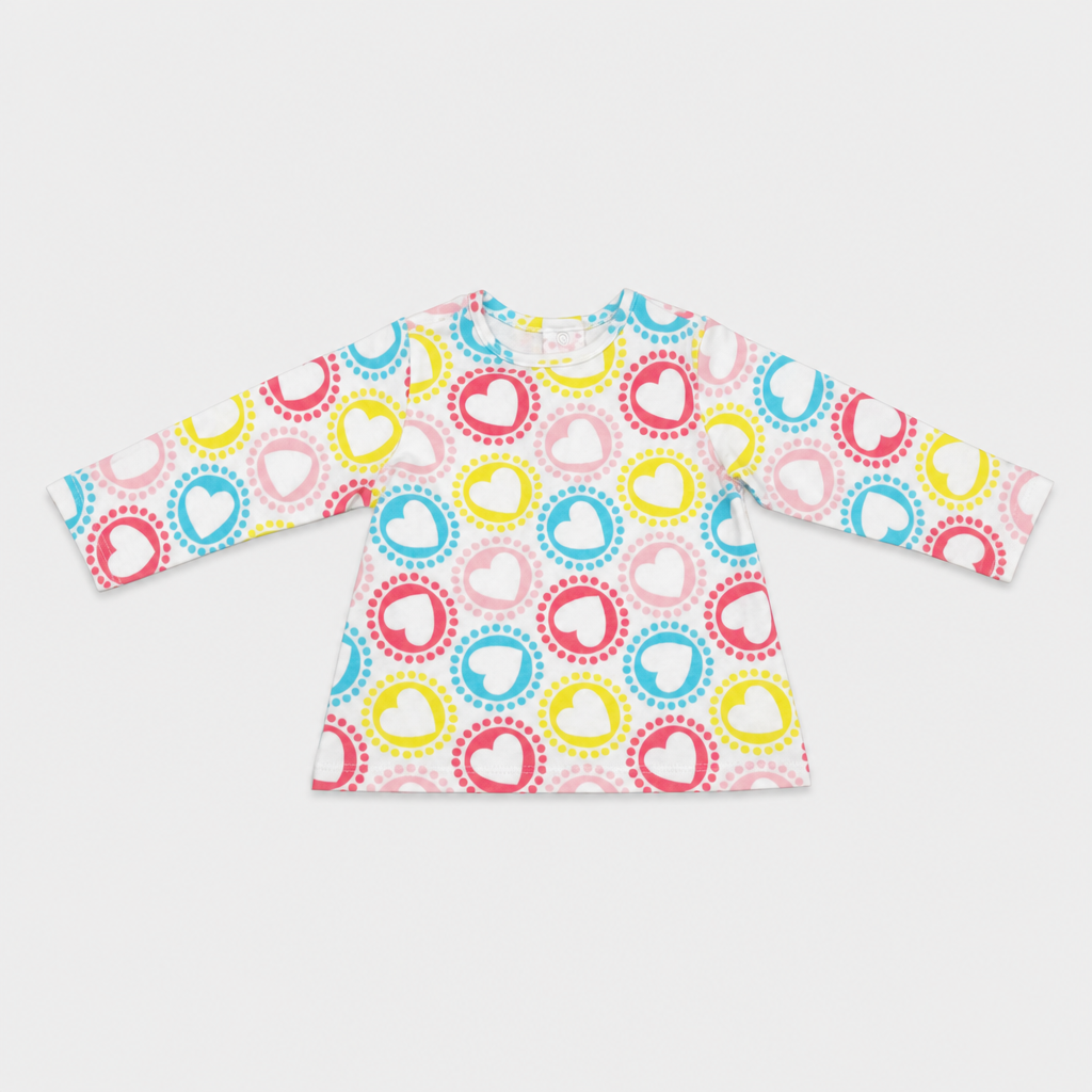 Maglietta maniche lunghe - Bambina - 60 - 65 | 3 mesi