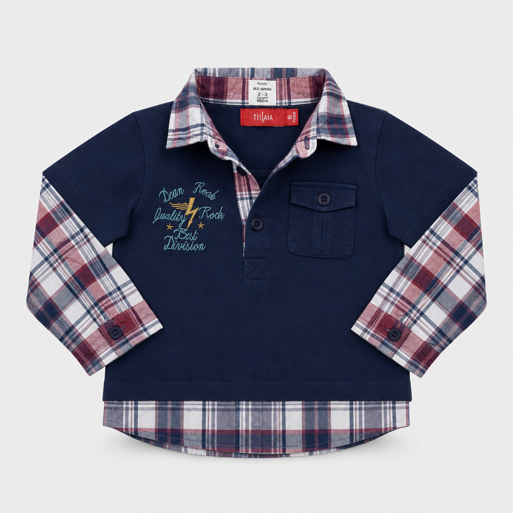 Polo maniche lunghe - Bambino - 66 - 71 | 6 mesi
