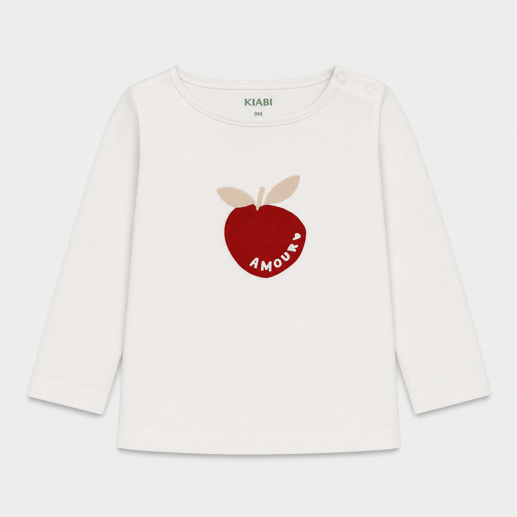 Maglietta maniche lunghe - Bambino - 60 - 65 | 3 mesi