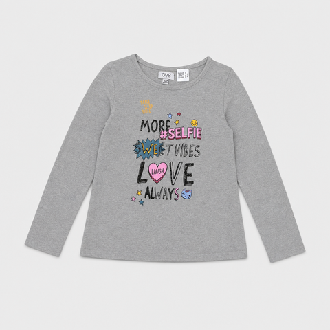 Maglietta maniche lunghe - Bambina - 102 - 107 | 4 anni