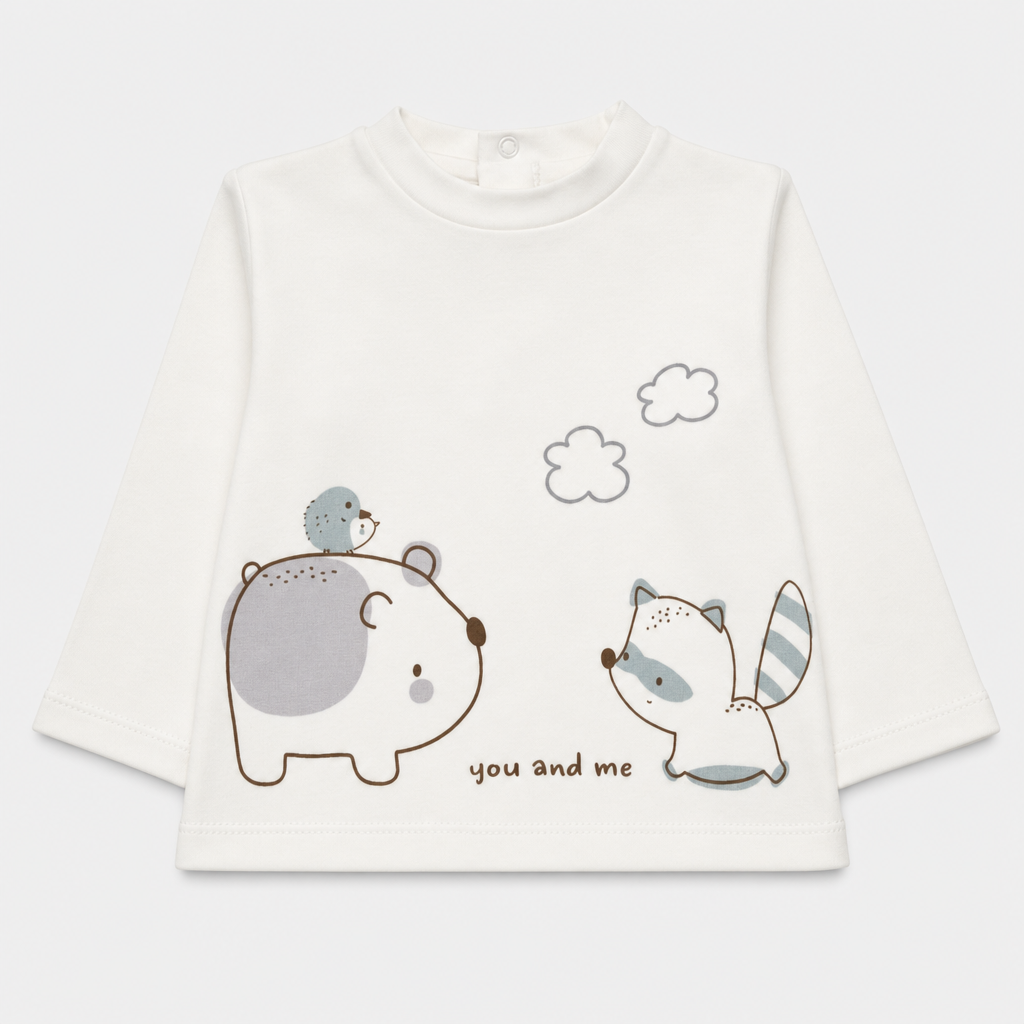 Maglietta maniche lunghe - Bambino - 60 - 65 | 3 mesi