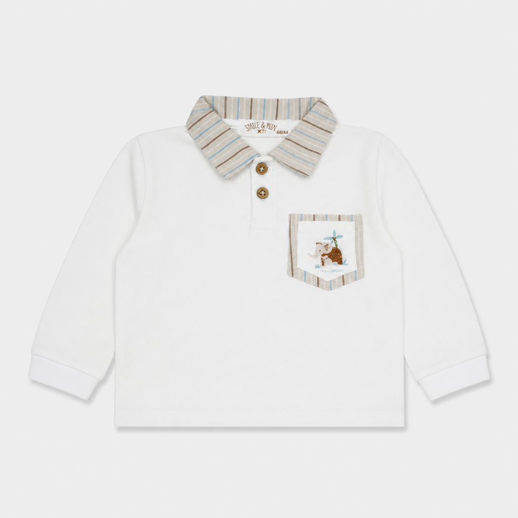 Polo maniche lunghe - Bambino - 60 - 65 | 3 mesi