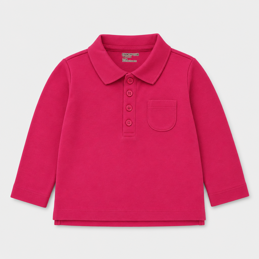 Polo maniche lunghe - Bambina - 60 - 65 | 3 mesi