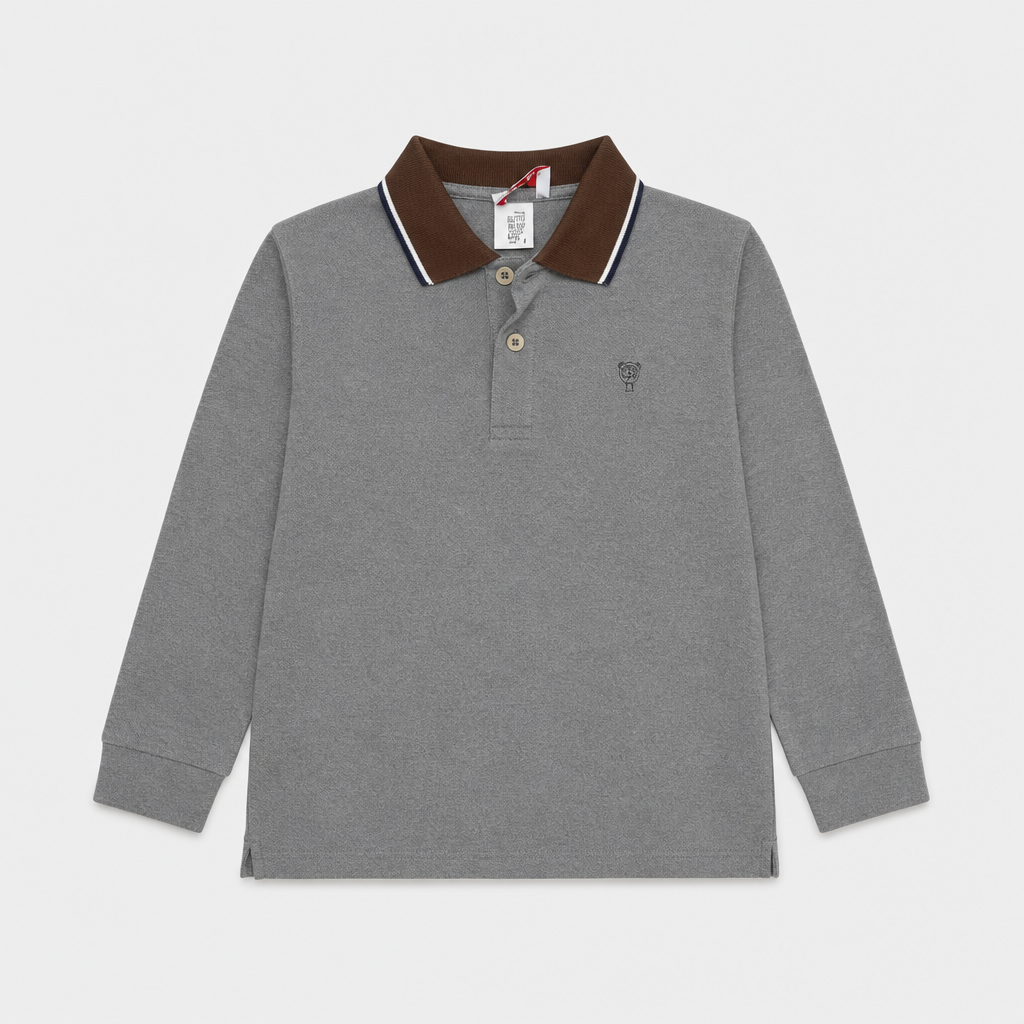 Polo maniche lunghe - Bambino - 60 - 65 | 3 mesi