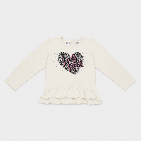 Maglietta maniche lunghe - Bambina - 72 - 77 | 9 mesi