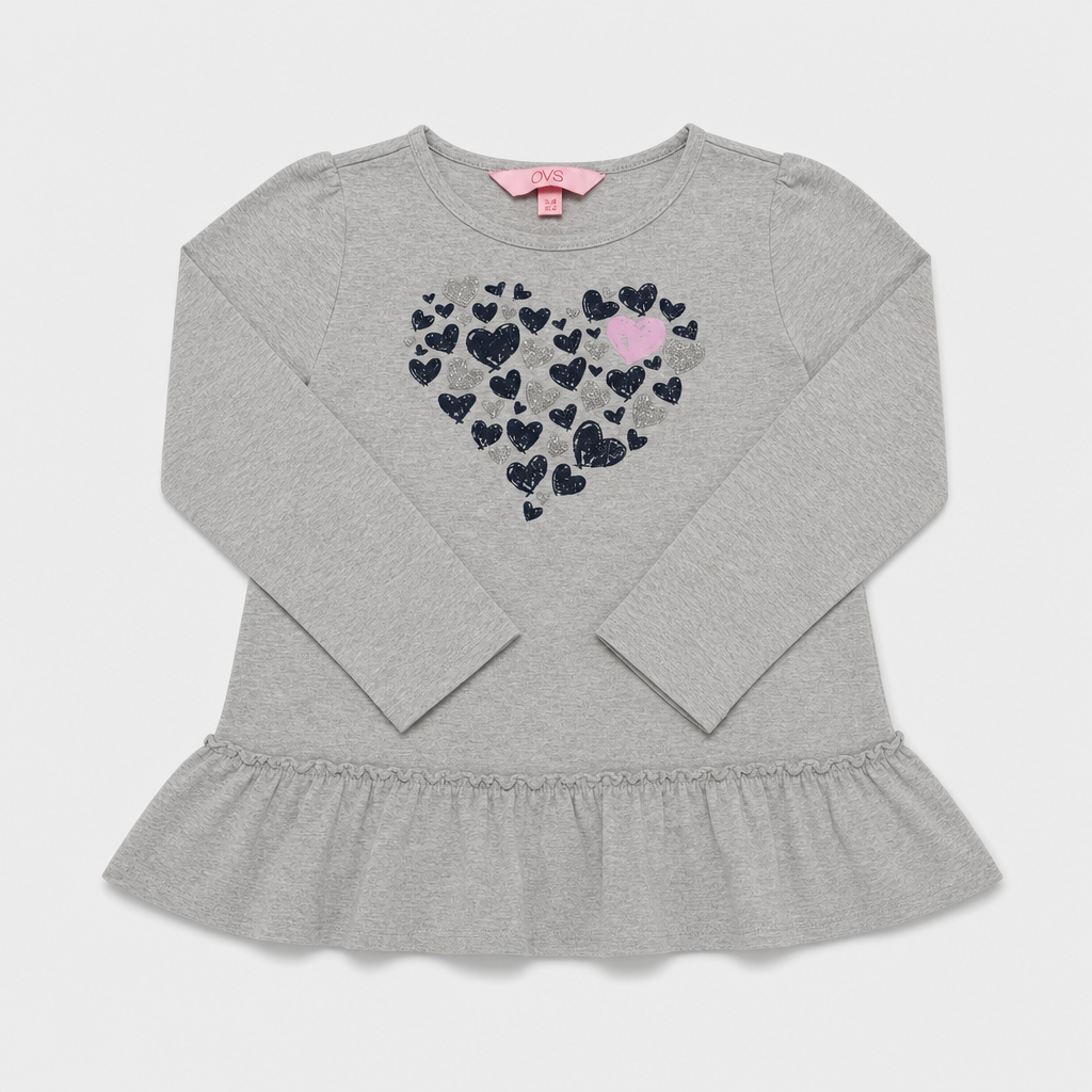 Maglietta maniche lunghe - Bambina - 90 - 95 | 2 anni