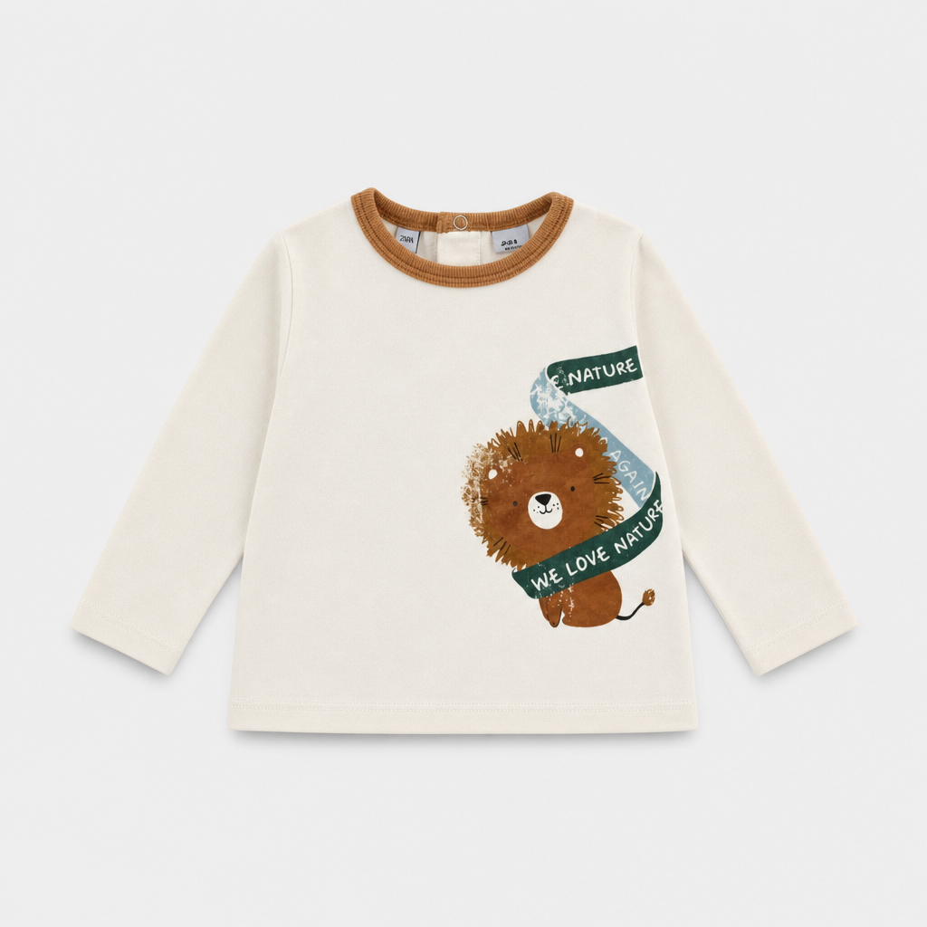 Maglietta maniche lunghe - Bambino - 50 - 59 < 3 mesi