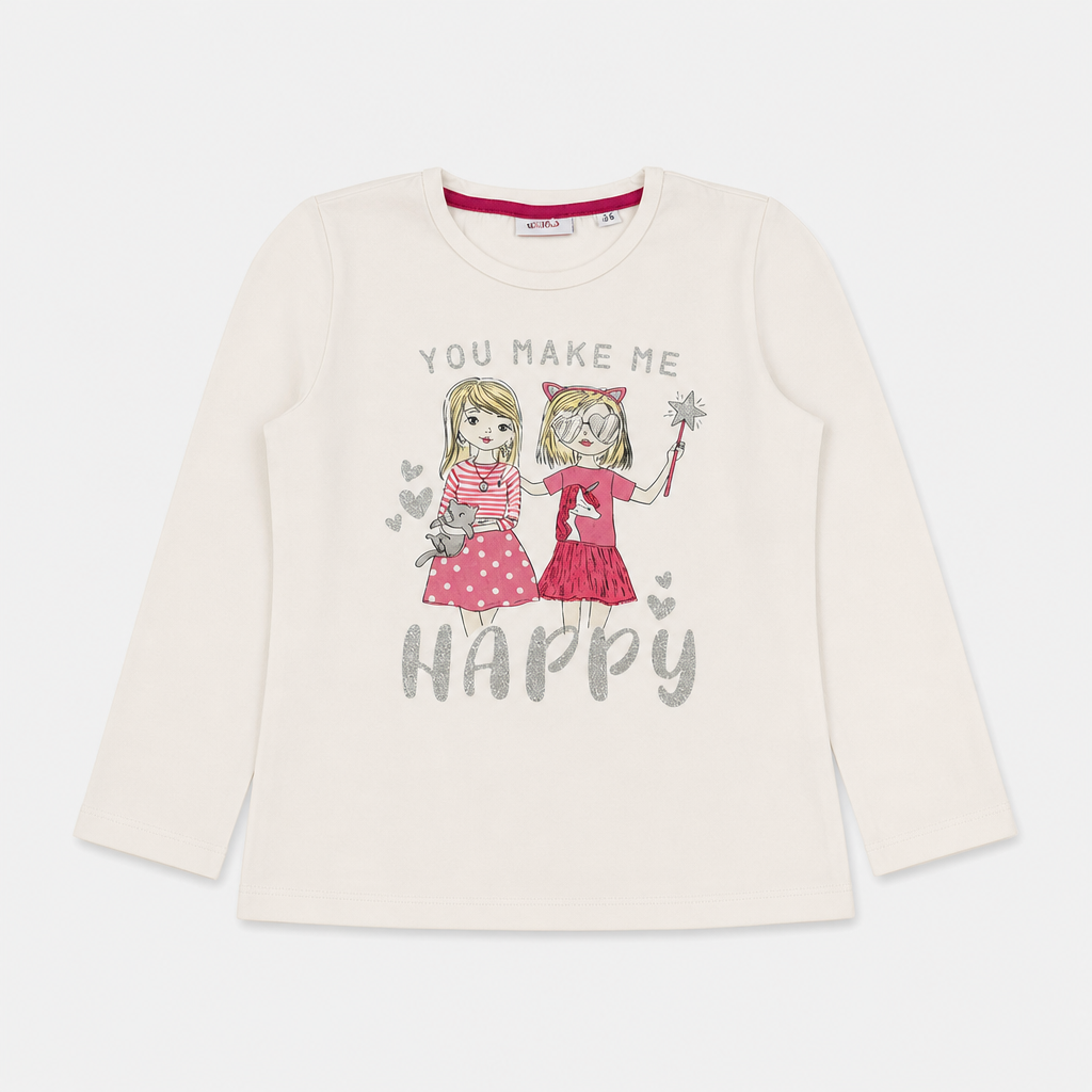 Maglietta maniche lunghe - Bambina - 96 - 101 | 3 anni
