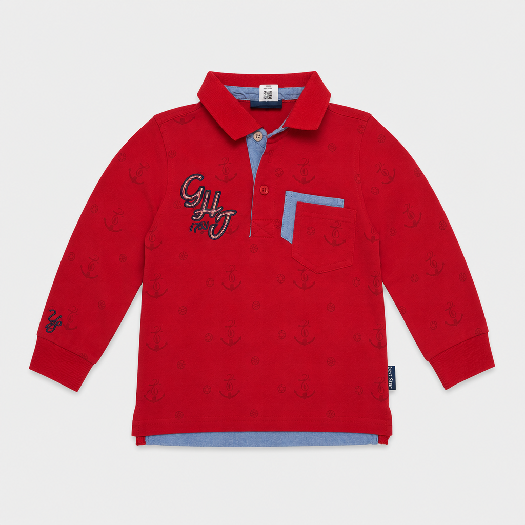 Polo maniche lunghe - Bambino - 96 - 101 | 3 anni