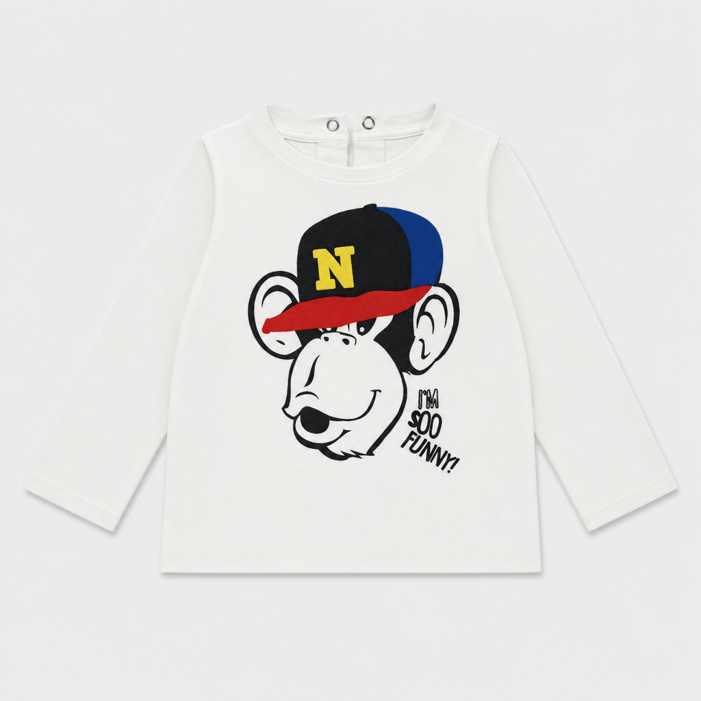 Maglietta maniche lunghe - Bambino - 60 - 65 | 3 mesi