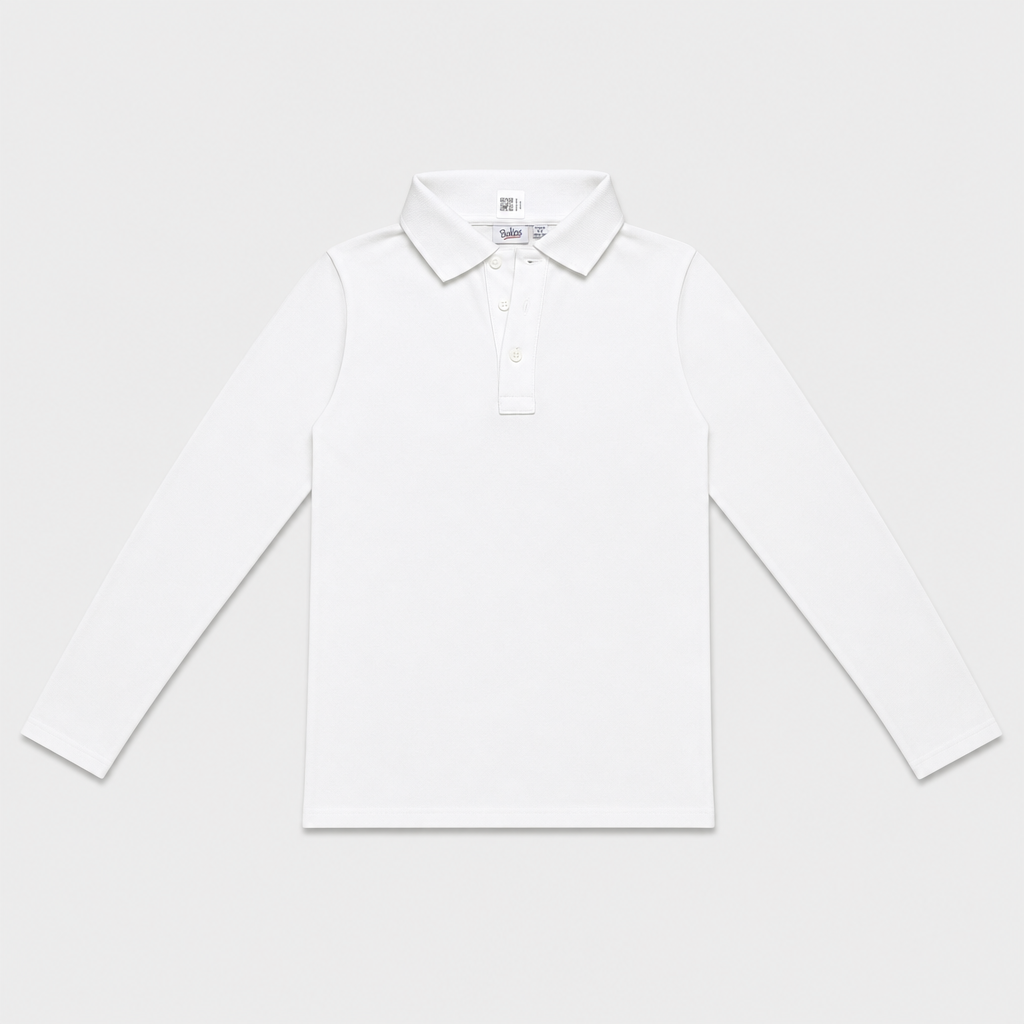 Polo maniche lunghe - Bambino - 120 - 125 | 7 anni